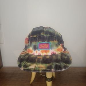 The Official Crown of Laurel Adjustable Hat Cap Tie Dye With Wooden Tab Rare